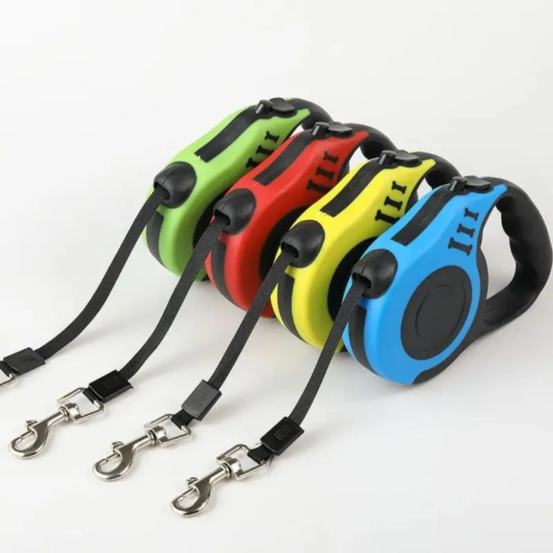 3 Meters 5 Meters Retractable Dog Leash Pet Leash Traction Rope Belt Automatic Flexible Leash for Small Medium Large Dog Product